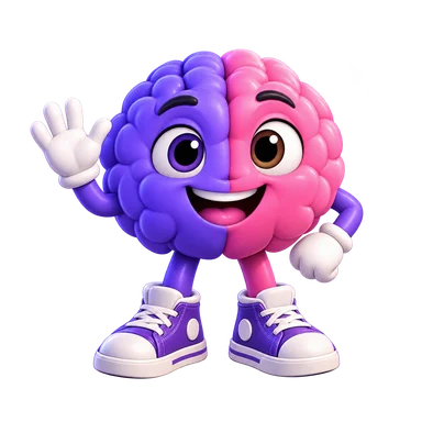 Brainy waving hello